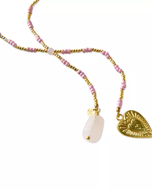 Entire Citrien Goudkleurige Ketting