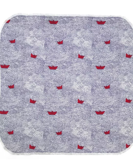 MOUCHOIRS KOSHI – Mouchoir Solo Large – A l’eau matelos MOUCHOIRS KOSHI – Mouchoir Solo Large – A l’eau matelos