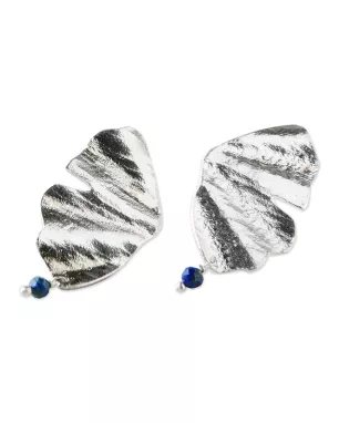 A Beautiful Story - Boucles d'oreilles Exotic Lapis Lazuli Plaqué Argent 