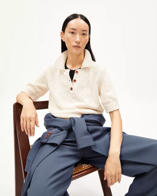 Armedangels - Pull à manches courtes AANYA