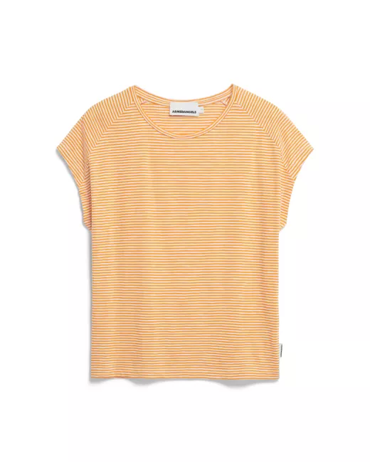 Armedangels - T-shirt à manches courtes raglan ONELIAA LOVELY STRIPES