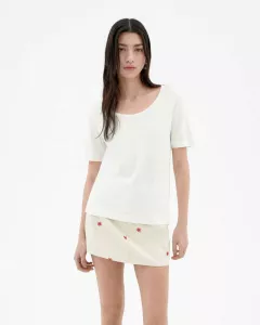 T-shirt WHITE HEMP CASSIA T-shirt WHITE HEMP CASSIA