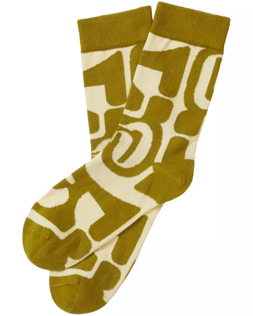 TRANQUILLO - Chaussettes ABSTRACT en coton bio à motif TRANQUILLO - Chaussettes ABSTRACT en coton bio à motif