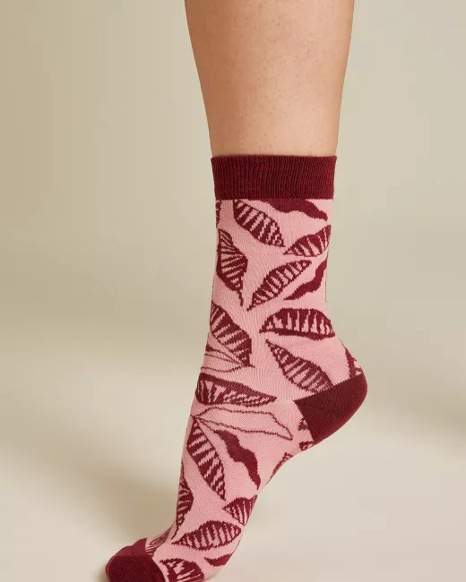 TRANQUILLO - Chaussettes COCOA en coton bio à motif TRANQUILLO - Chaussettes COCOA en coton bio à motif