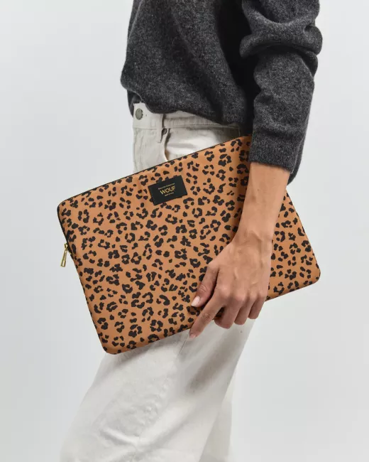 Laptop sleeve for 13" and 14" laptops made from 100% recycled fabrics