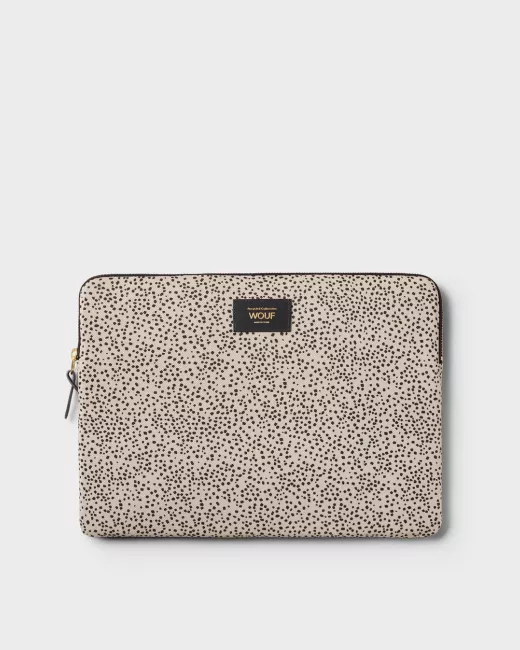 Laptop sleeve for 13" and 14" laptops made from 100% recycled fabrics