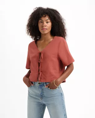 Top met strikjes BEAU