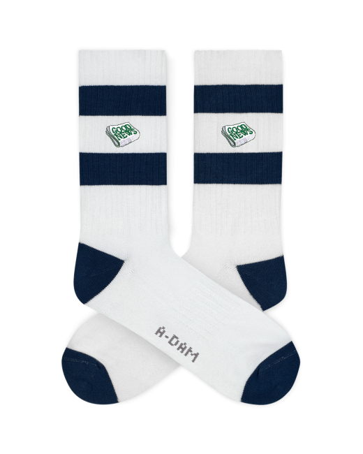 ADAM - Chaussettes NAVY STRIPES GOOD NEWS ADAM - Chaussettes NAVY STRIPES GOOD NEWS