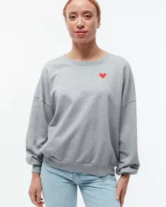 Oversized sweatshirt in organic cotton Oversized sweatshirt in organic cotton
