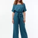 Kayla jumpsuit van biologisch katoenen mousseline