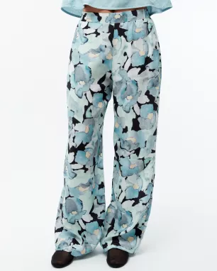 Kayla jumpsuit van biologisch katoenen mousseline Kayla jumpsuit van biologisch katoenen mousseline