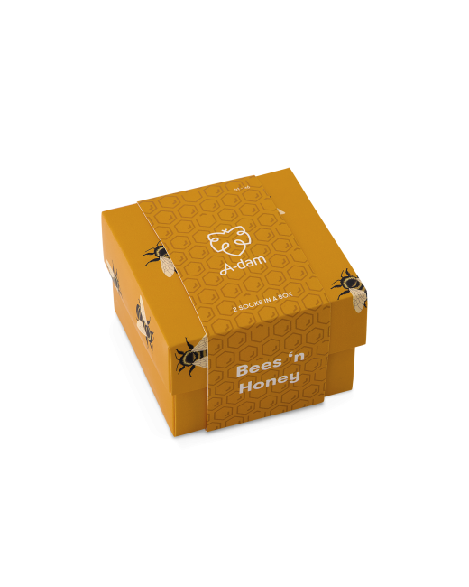 A-DAM - Box 2 paires de Chaussettes Bee'n Honey A-DAM - Box 2 paires de Chaussettes Bee'n Honey