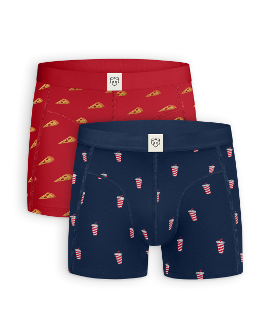 ADAM - Box de 2 Boxers Pizza Delivery