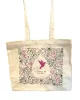 Geïllustreerde Tote Bag – Exclusieve Editie L'Envol du Colibri