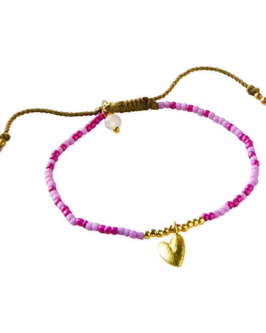 A Beautiful Story - Bracelet Dreaming Quartz rose Gold Colored