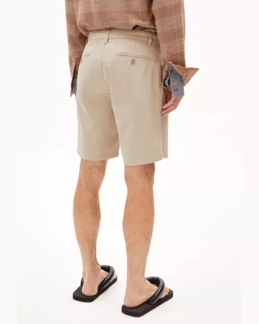 ARMEDANGELS - Bermuda beige coton bio DAALOS ARMEDANGELS - Bermuda beige coton bio DAALOS