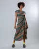 Brava Fabrics - Robe longue Calella Kimono