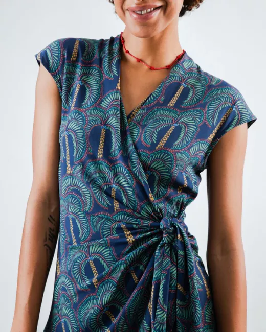 Brava Fabrics - Robe longue Borneo Kimono