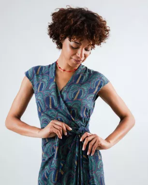 Kimono Calella Lange jurk