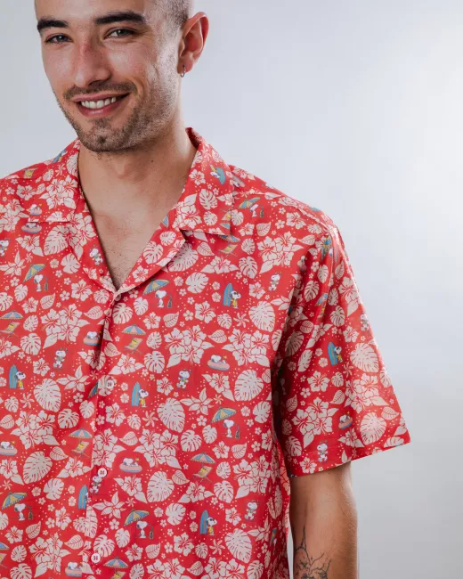 Brava Fabrics - Chemise en coton bio Peanuts