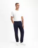 KUYICHI - Pantalon chino Midnight Blue en lin 