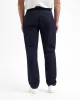 KUYICHI - Pantalon chino Midnight Blue en lin 