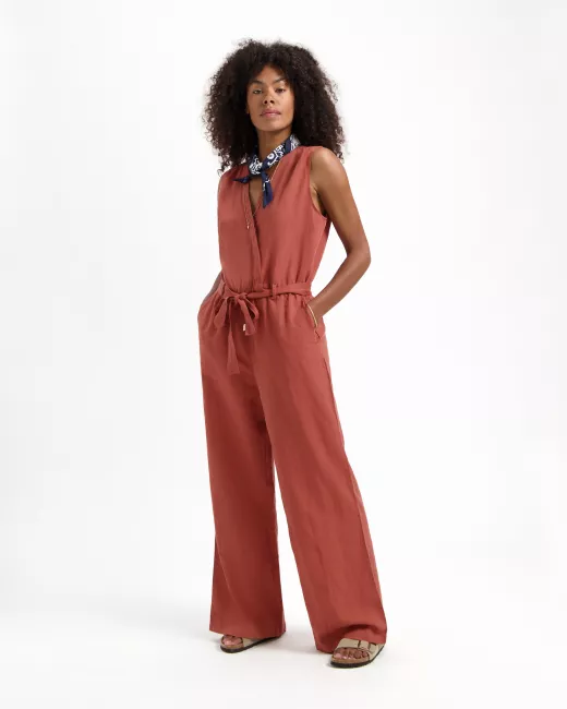 KUYICHI - Combinaison/Jumpsuit en lin SAMMIE