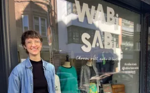Lucie de chez Wabi Sabi, une créatrice engagée dans l’upcycling