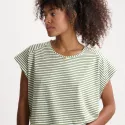 T-shirt en chanvre CELINE Striped