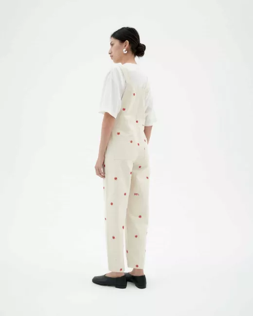 Marisol Navy Wide-leg pants