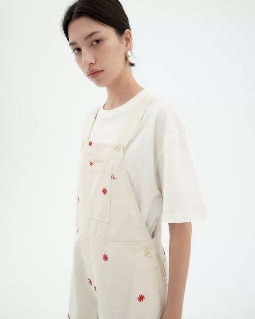 Marisol Navy Wide-leg pants