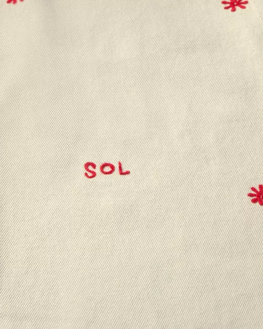 Marisol Navy Wide-leg pants