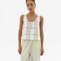 Top CAMBRIC STRIPES JUSTINE