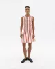 CAMBRIC STRIPES JUSTINE TOP