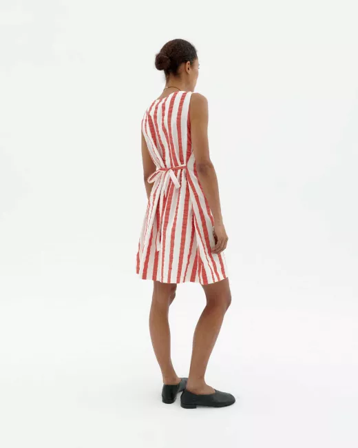 CAMBRIC STRIPES JUSTINE TOP