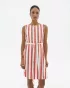 CAMBRIC STRIPES JUSTINE TOP