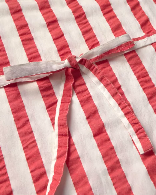 Thinking MU - Robe RED MAXI STRIPES CECILE