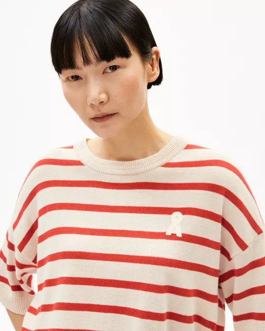 Trui LIZAA LINO STRIPES