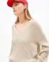 Pull ample en lin RABEAA CROCHET LINO