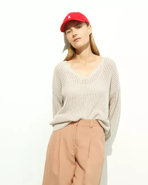 Sweater RANAA CROCHET LINO