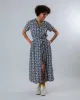 Brava Fabrics - Robe longue Marisol Navy