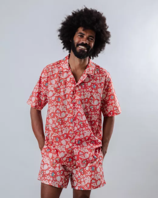 Peanuts Tropical Boxer Red Peanuts Tropical Boxer Red