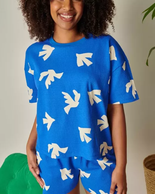 We are Jolies - Pyjama Gaufré en coton bio