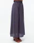 Long skirt in organic cotton crepe Dolly