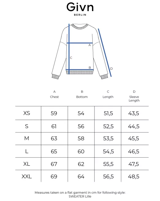 Organic cotton knit top Shirley