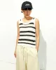 Armedangels - Top en tricot de coton biologique CLAAIRE Stripes