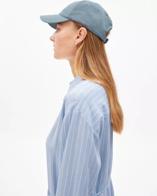 Armedangels - Robe tissée en lin MATHAA LINO STRIPES Armedangels - Robe tissée en lin MATHAA LINO STRIPES