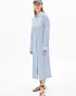 Woven linen dress MATHAA LINO STRIPES