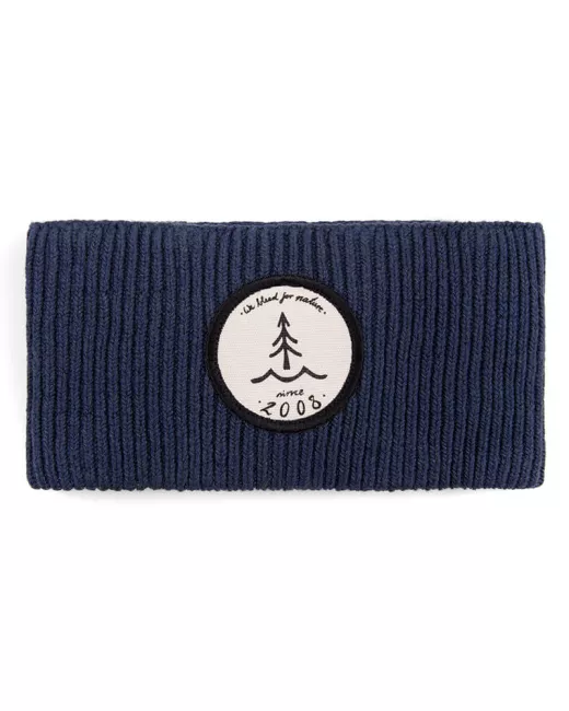 Ecoknit Headband Navy