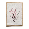 Carte ensemencée – Fleuri Merci bouquet